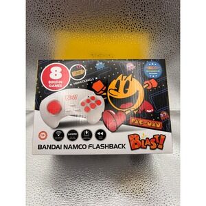 Bandai Namco Flashback Blast! HDMI Dongle 8 Built-In Games Pac-Man WD3306W NEW